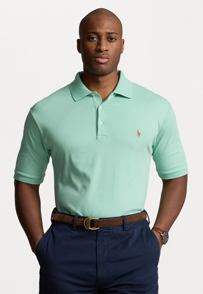 Polo Ralph Lauren Big & Tall - SOFT COTTON POLO SHIRT - Polo krekls - celadon, Palielināt