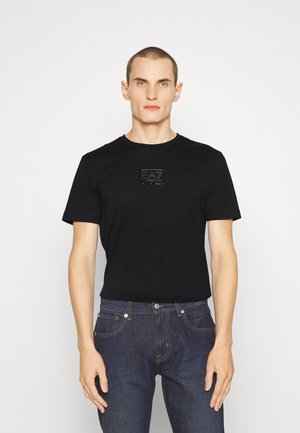 Print T-shirt - black