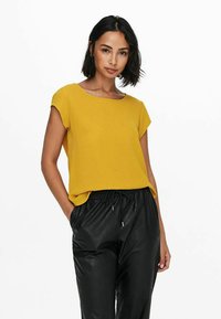 ONLY S/S SOLID NOOS PTM - T-shirt basic - tawny olive
