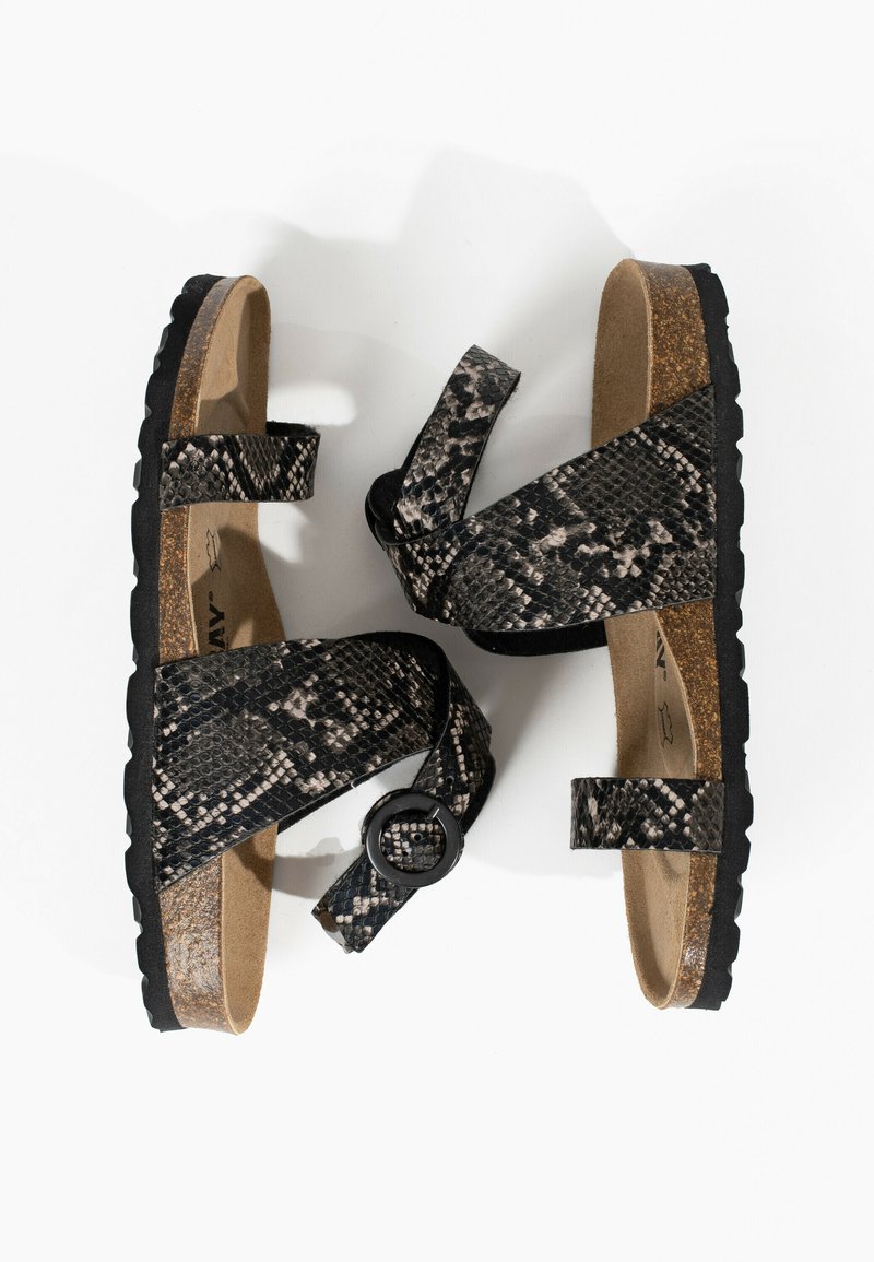 Damen Sneaker | SUNBAY DAWA Riemensandalette black/schwarz - LJ95257 Damen Sneaker | SUNBAY DAWA Riemensandalette black/schwarz - LJ95257