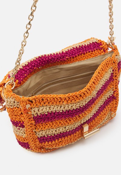 Vanessa Bruno MOON - Sac bandoulière - multi-coloured/orange