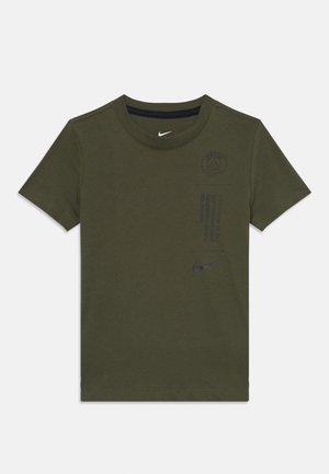 PARIS GERMAIN FOOTBALL TEE UNISEX - Camiseta deportiva - khaki