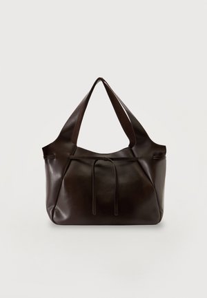 Gina Tricot, SLOUCHY BAG - Τσάντα Tote - dark brown