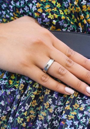 Lucardi CHICAGO - Bague - silver-coloured