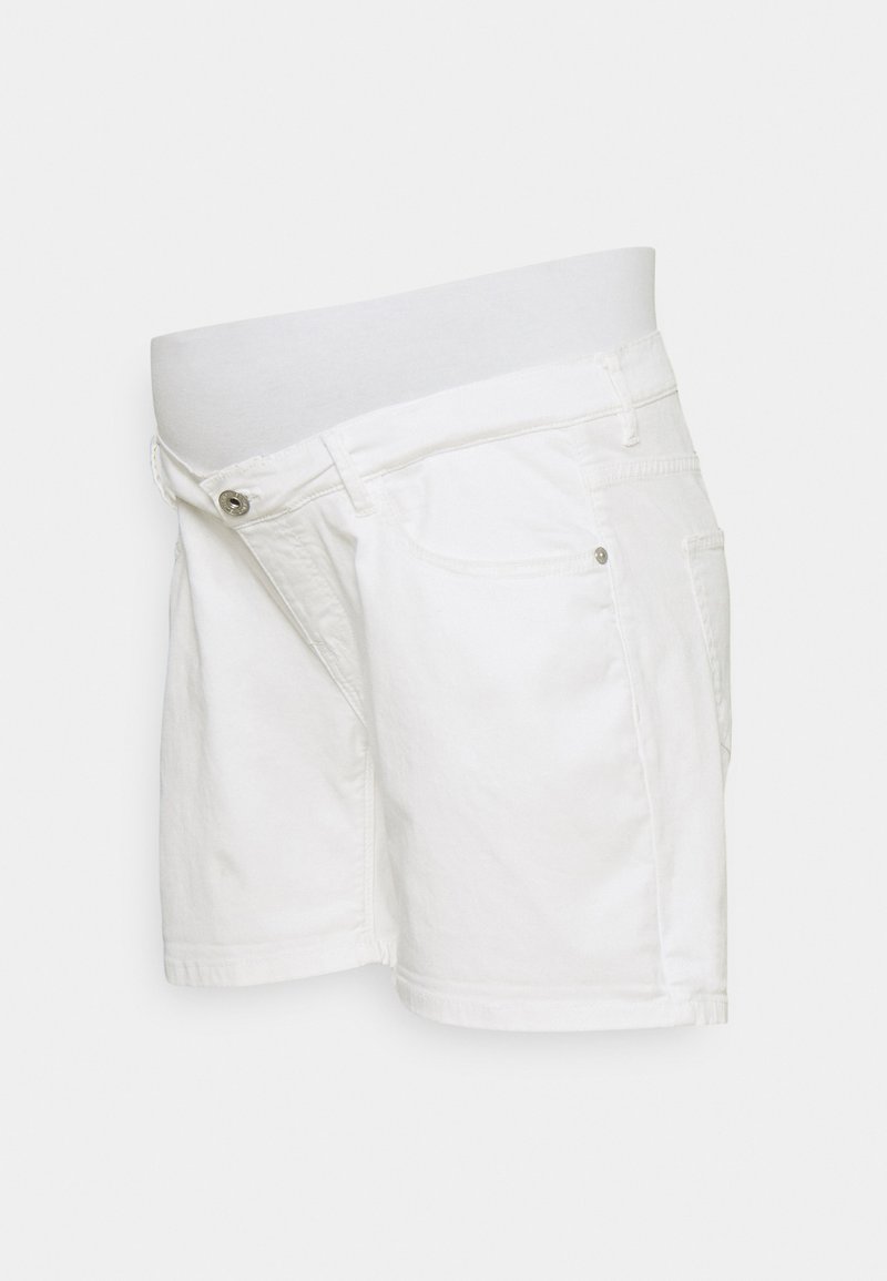 Supermom Jeansshort wit denim/whitedenim