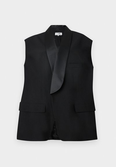 MM6 Maison Margiela GILET - Waistcoat - black