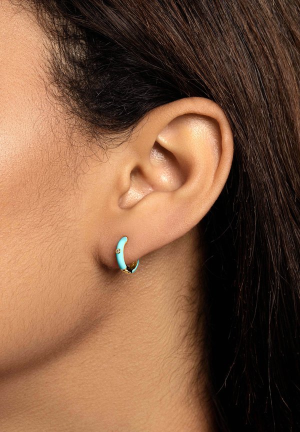 ARO SPARK SKY ENAMEL - Ohrringe - sky oro