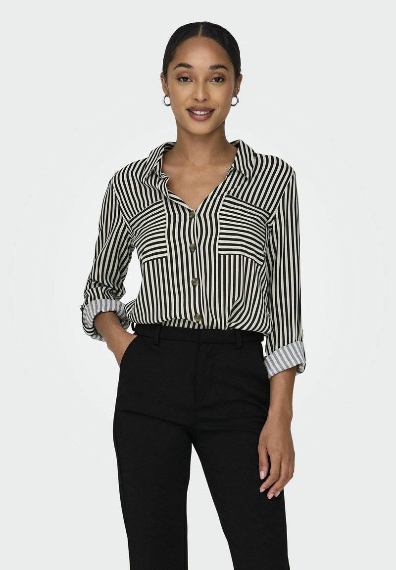 ONLY ONLYASMIN SHIRT - Blusa - black