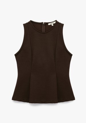 SLEEVELESS   - Top - brown