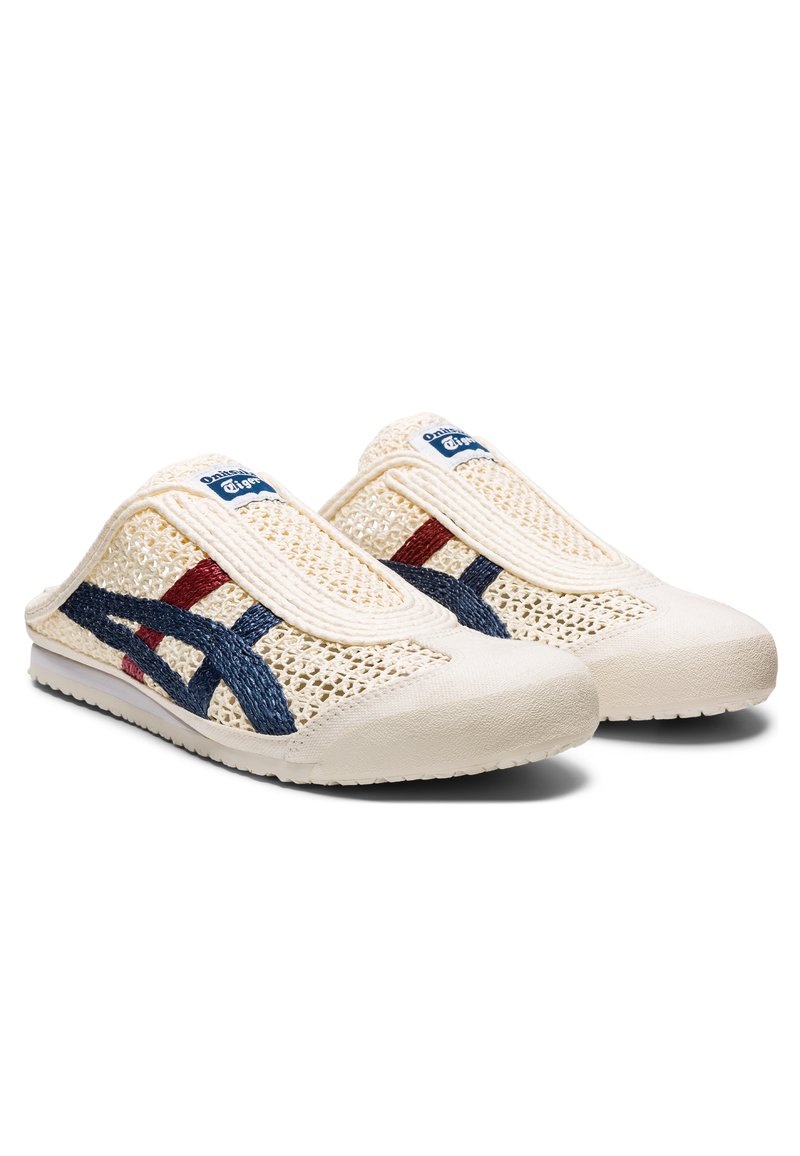 Herren Sandalen | Onitsuka Tiger MEXICO 66 SABOT Pantolette flach cream mako blue/beige - QN04058 Herren Sandalen | Onitsuka Tiger MEXICO 66 SABOT Pantolette flach cream mako blue/beige - QN04058