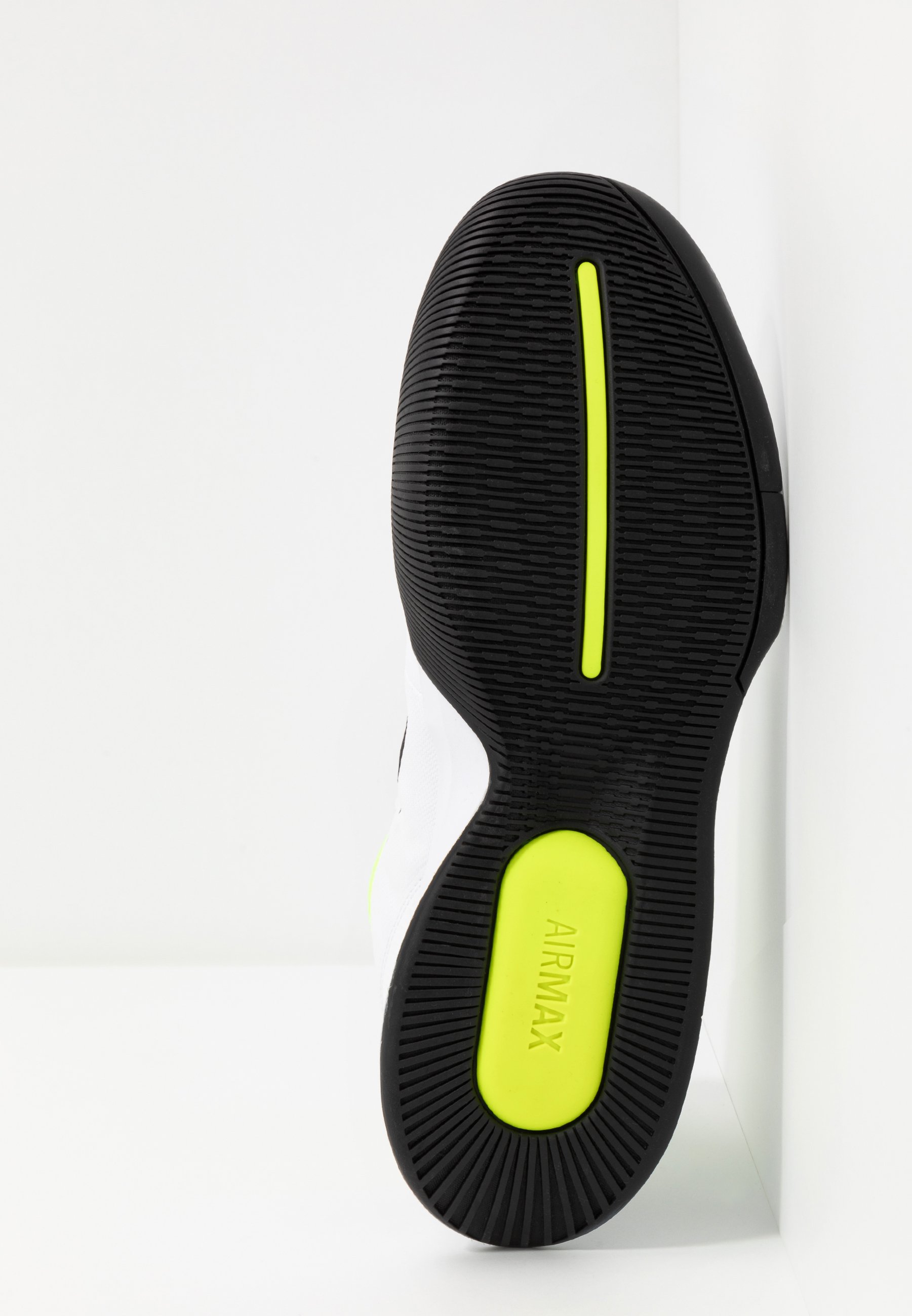 Nike Performance NIKECOURT AIR MAX WILDCARD - All court tennisskor -  white/black/volt/vit - Zalando.se