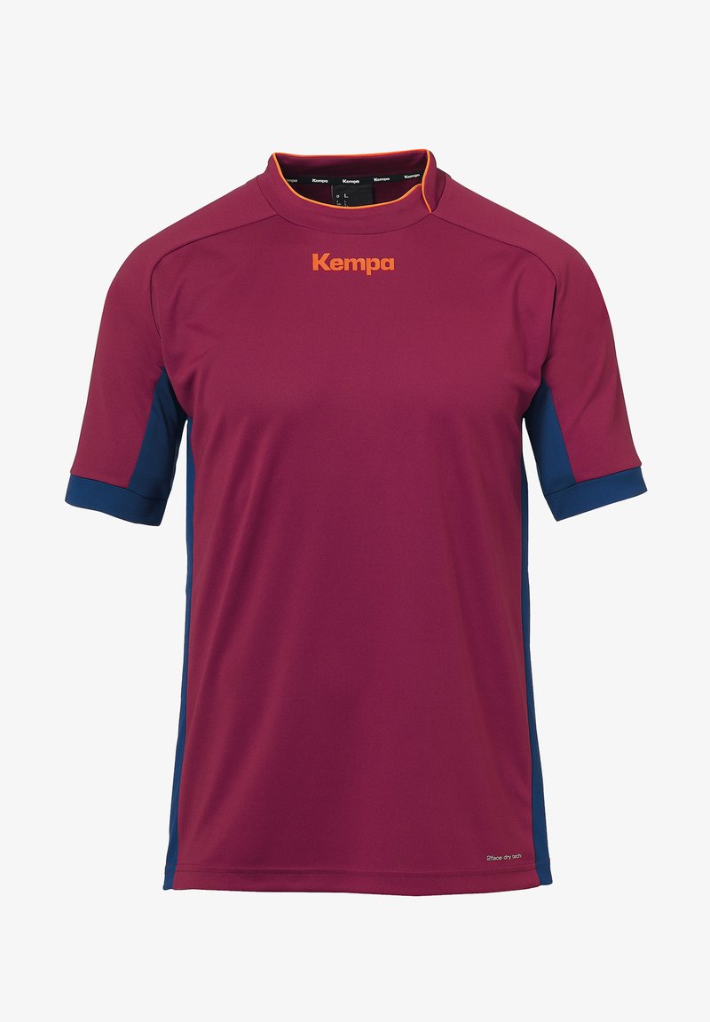 Kempa PRIME - T-shirt de sport - deep blau deep rot