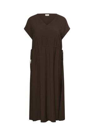 Kaffe Curve, KCALBERTE DRESS - Maxikjoler - coffee bean