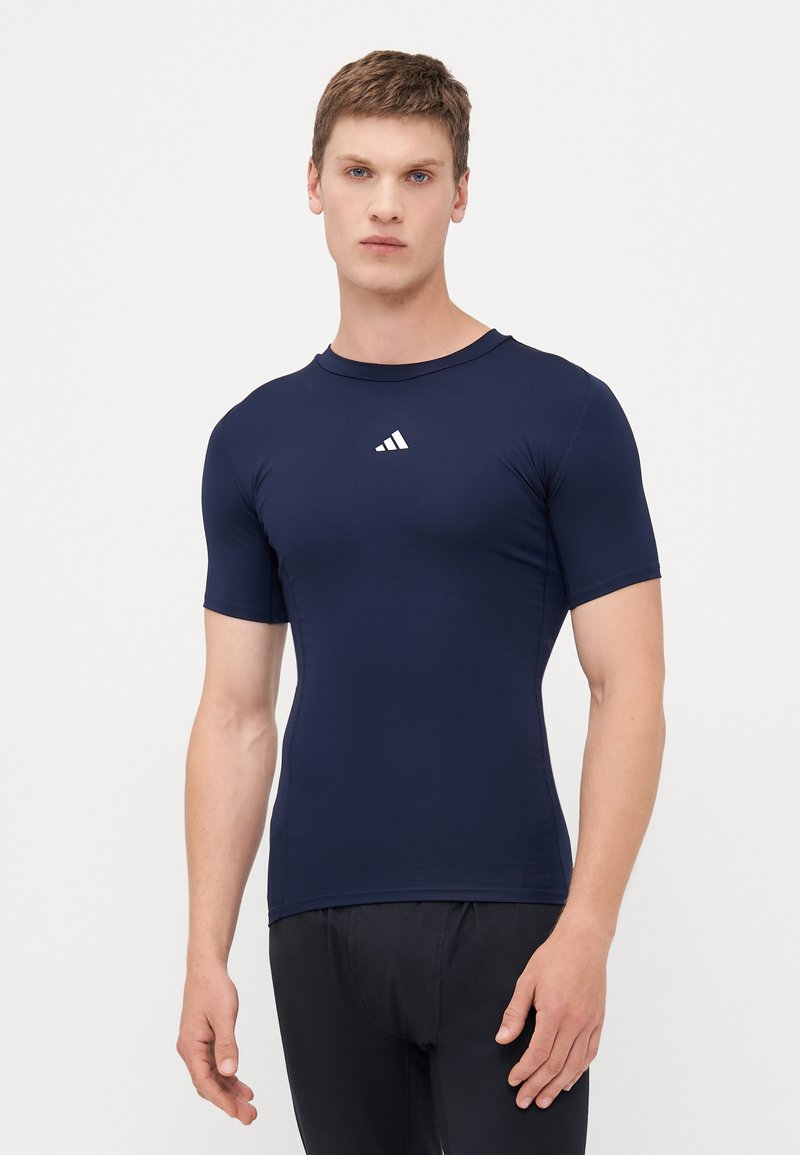 adidas Performance TEE - T-skjorte til trening - legend ink