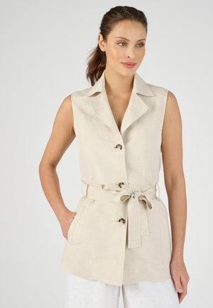 Damart Veste sans manches - beige chiné