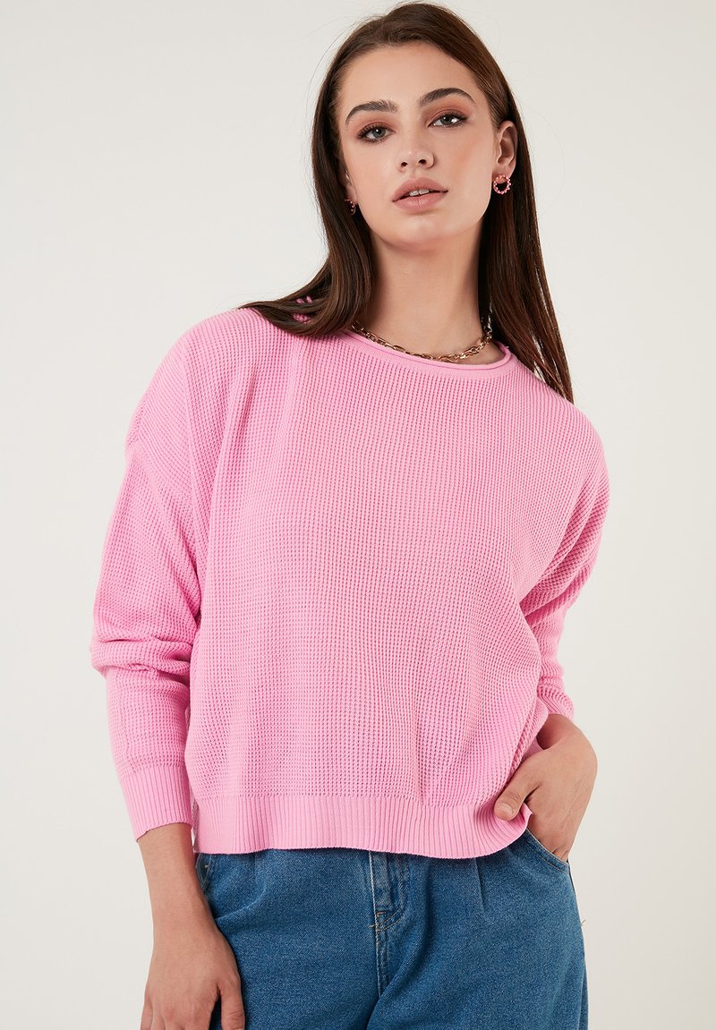 LELA Strickpullover - pink