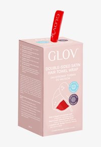Glov GLOV® DOUBLE-SIDED SATIN HAIR TOWEL WRAP - Haaraccessoire - red