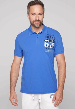 Camp David MIT LABEL - Polo shirt - deep sky