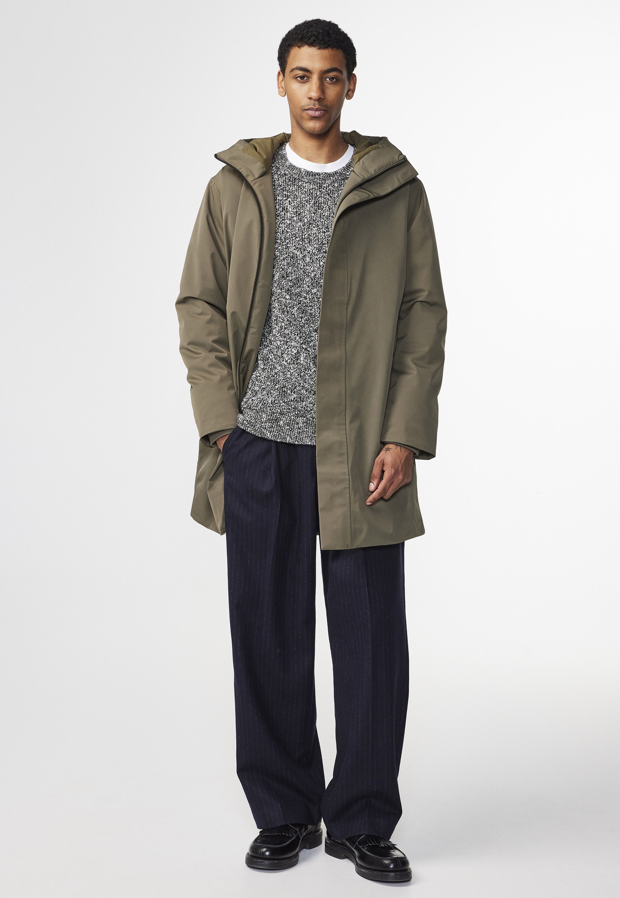 NN.07 Waterproof jacket - capsers/dark green - Zalando