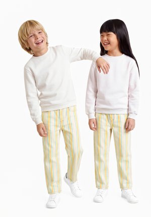 TINYCOTTONS, STRIPES JEAND UNISEX - Панталони - off-white