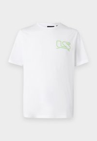 POLAROID GRAPHIC  - Camiseta estampada - white/vibrant kiwi