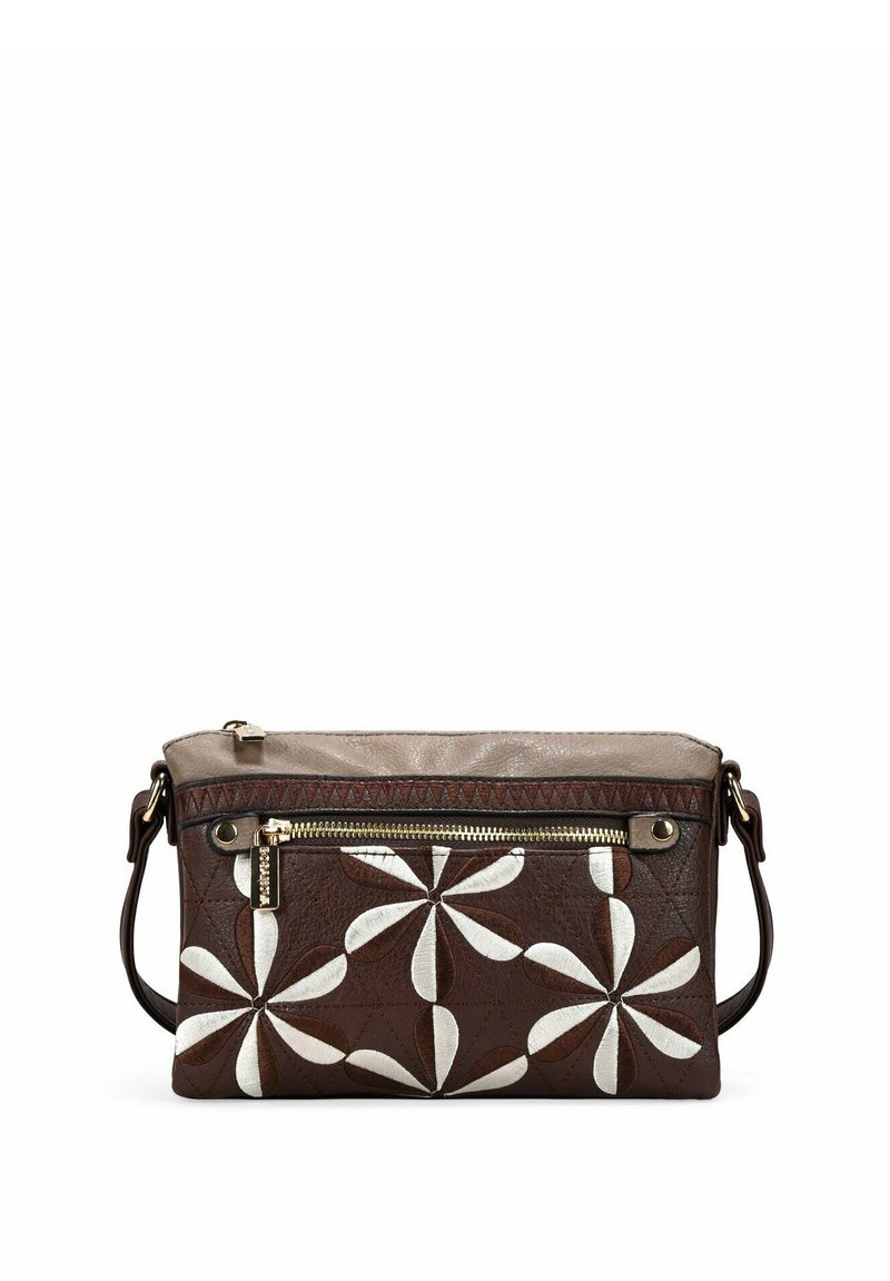 Bosanova CON BORDADO - Bandolera - marron