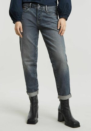 Jean droit - dark-blue denim