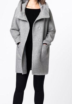 Klassischer Mantel - silver-coloured