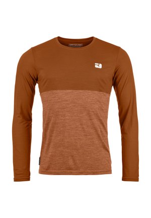 150 COOL LOGO - Sports T-shirt - bristle brown