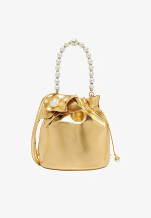 Gino Rossi, GINO ROSSI WOMEN'S HANDBAG GOLD - Handtasche - gold-coloured
