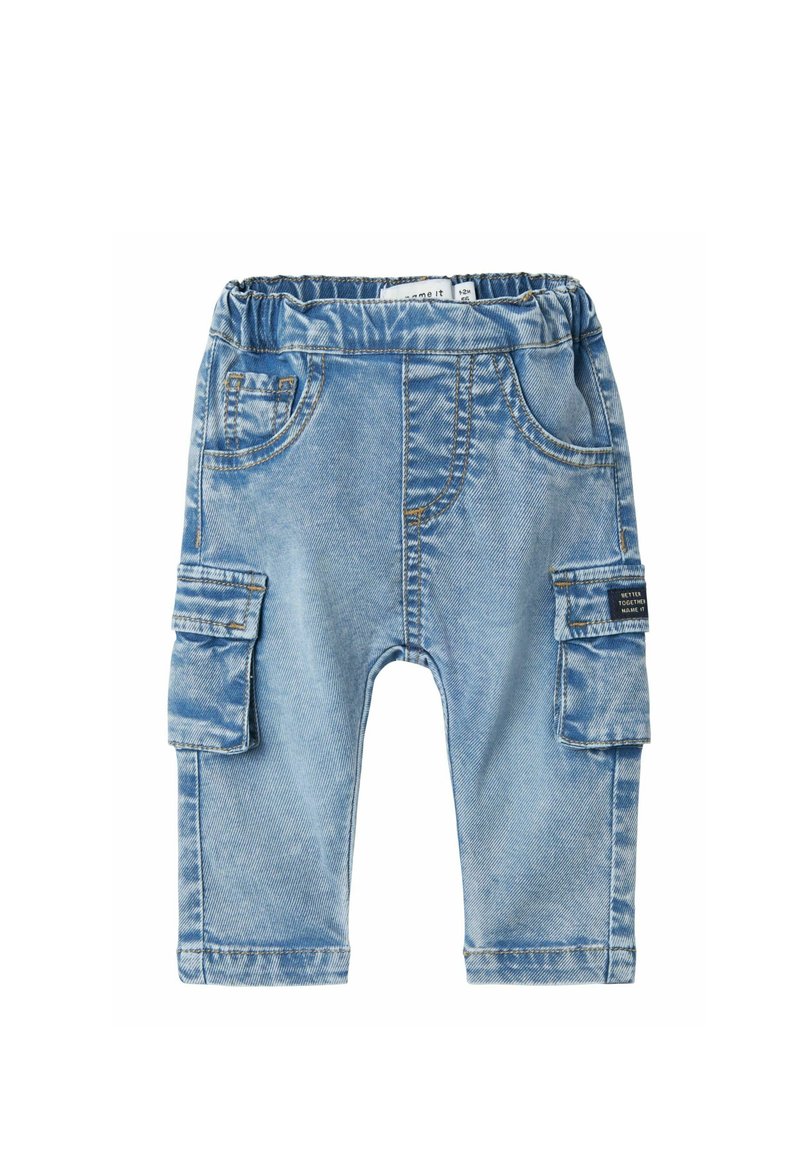 Baggy Jeans Jungs – Loose Fit Denim-Hose Mit Elastischem Bund, Cargo-Taschen, Robust & Bequem, Größen 104–170 (4–15 Jahre) – Straßenlook, Grau, Schwarz Oder Dunkelblau