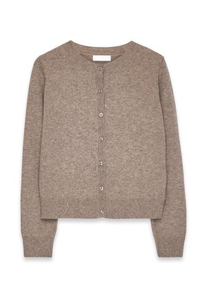 Strickjacke - nougat