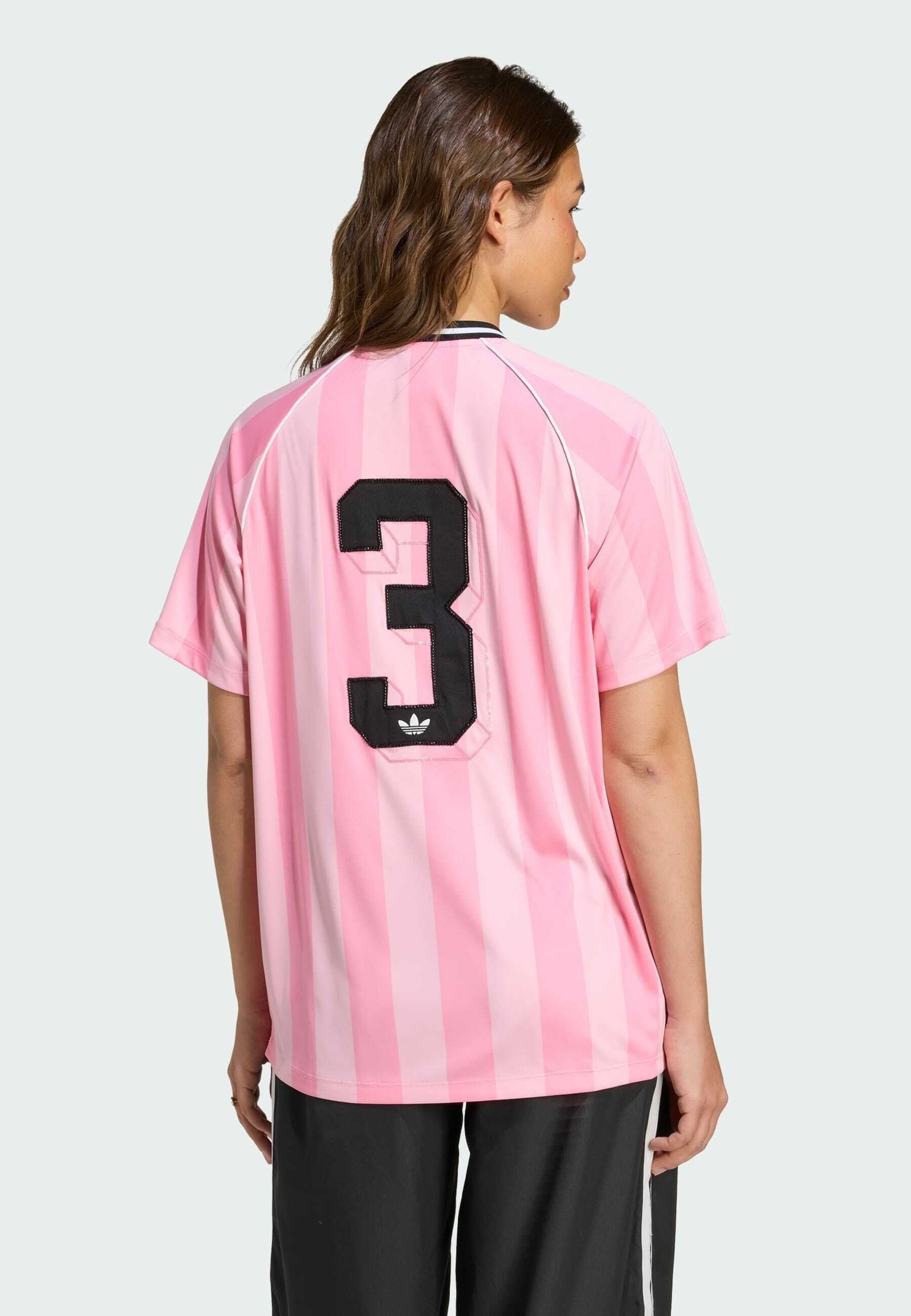adidas★Summer Soccer Jersey トゥルーピンク/セミピンクグロー adidas Originals Print T-shirt - true pink semi pink glow