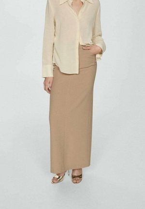 Jupe longue - beige