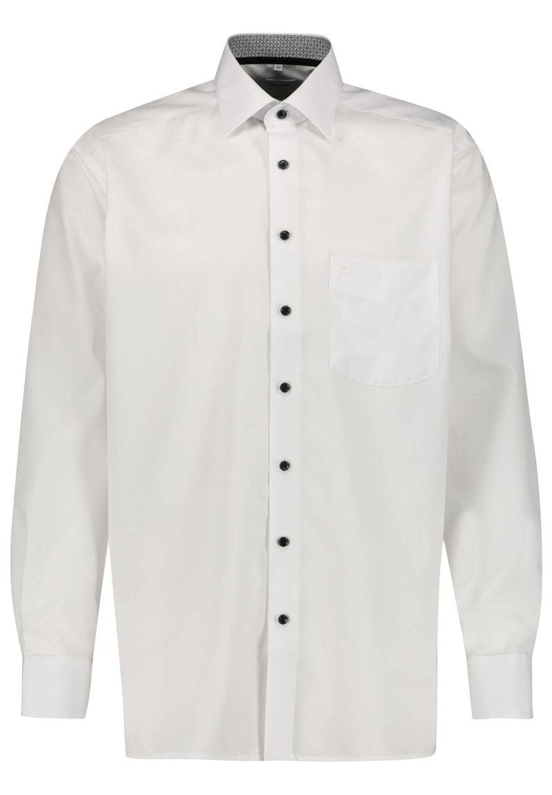 OLYMP CUSTOM FIT LANGARM - Hemd - anthrazit