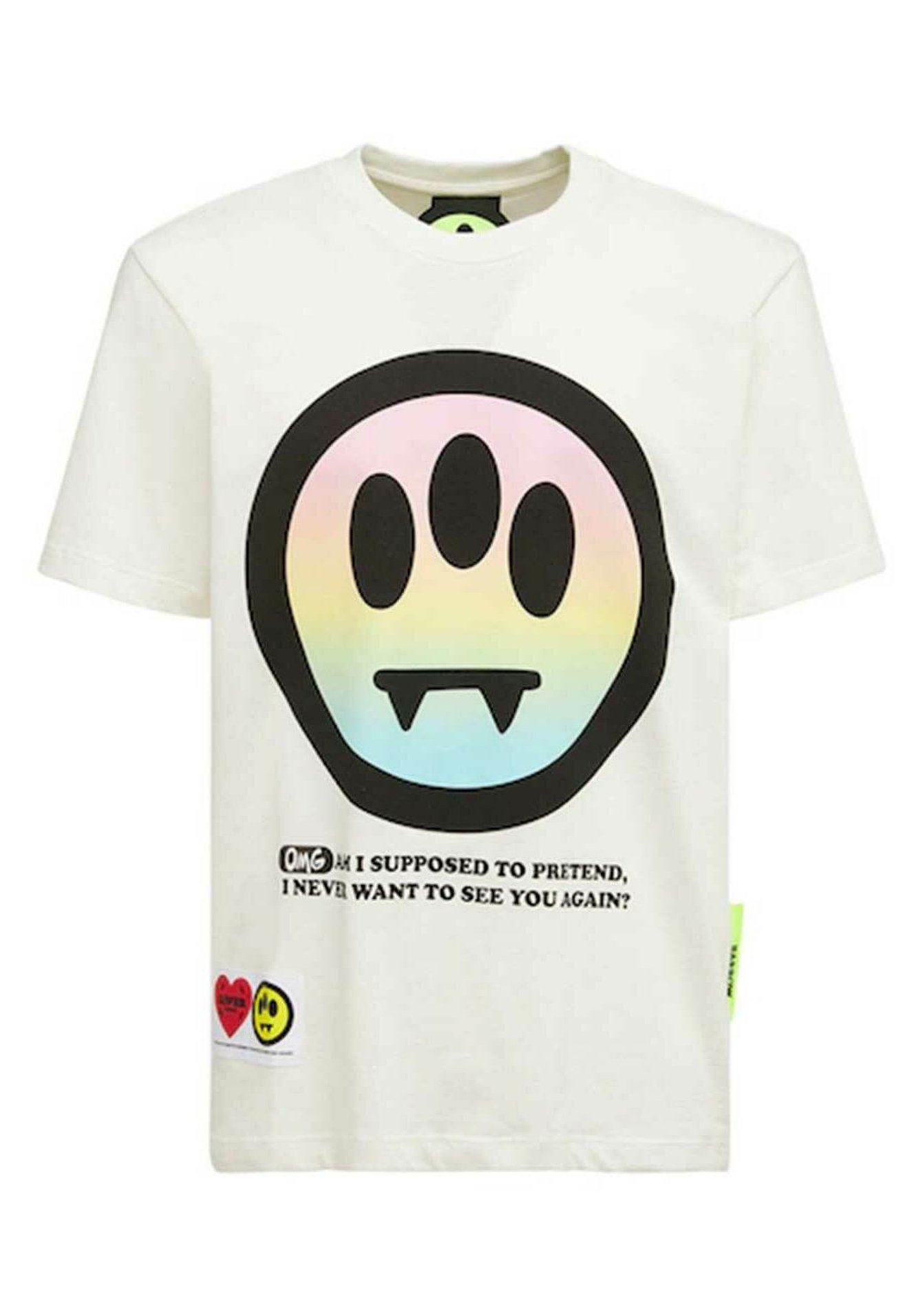 Barrow T-shirt con stampa - blanco/bianco - Zalando.it