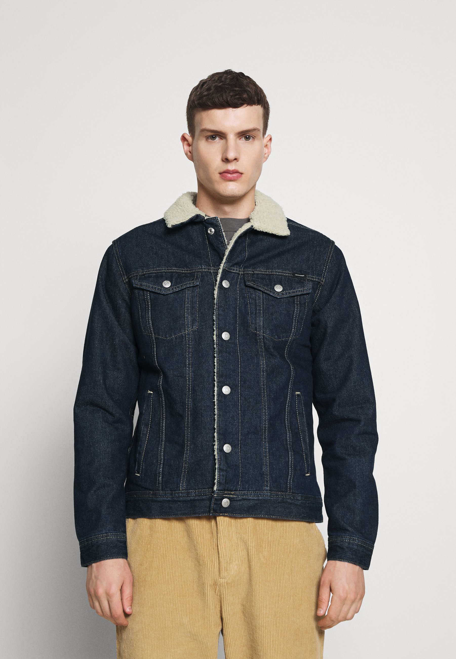 Jack \u0026 Jones JJIJEAN JACKET - Giacca di jeans - blue denim/blu scuro -  Zalando.it