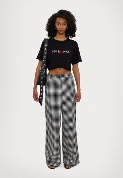 The Kooples T-shirt imprimé - black
