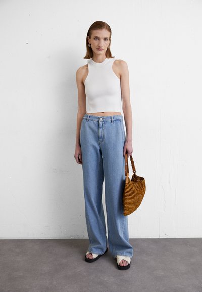 DESIGNERS REMIX MANDY TANK - Μπλούζα - white