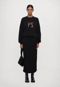 PS Paul Smith WOMENS SWIRL LOGO  - Sudadera - black