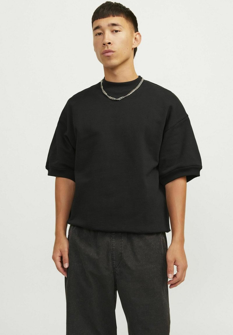 Jack & Jones MIT RUNDHALS - T-shirts basic - black