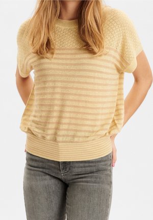 T-shirt imprimé - yellow