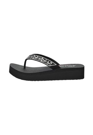 VINYASA - T-bar sandals - zwart