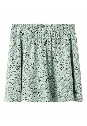 ROCK PRINT - Miniskjørt - aqua gray