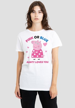 Print T-shirt - white