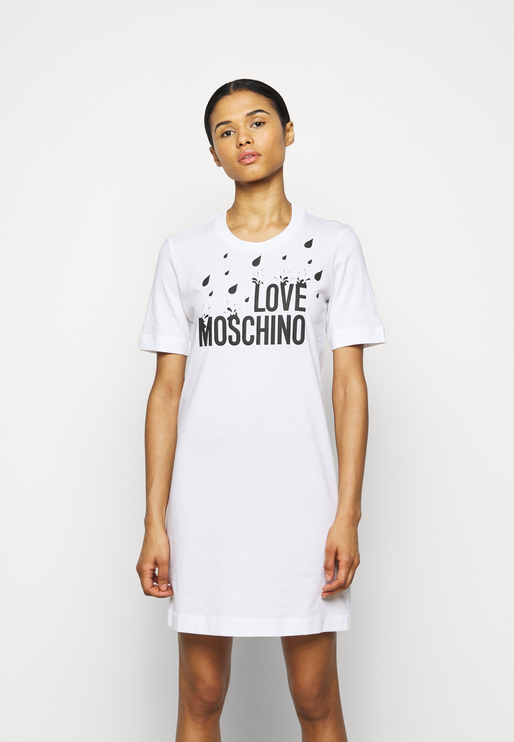 love moschino jersey dress