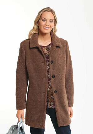 GOLDNER Wintermantel - camel colored