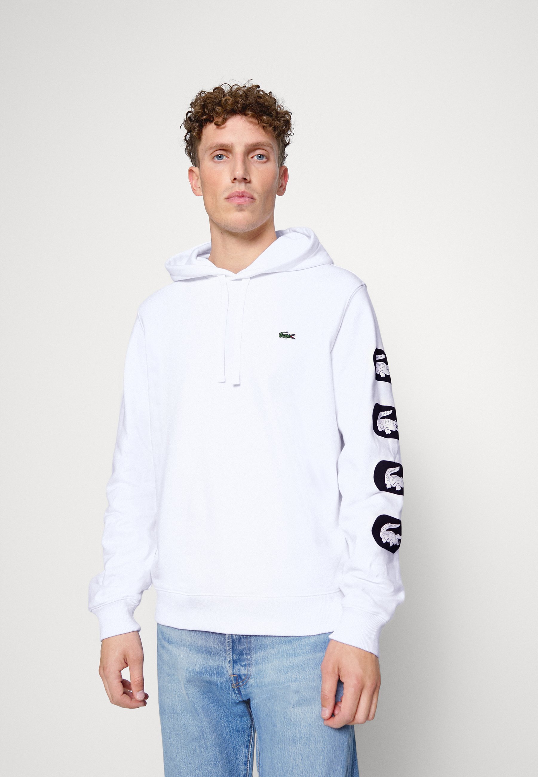 sweat a capuche lacoste homme