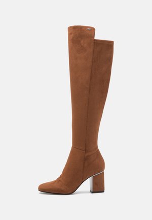 Over-the-knee boots - brown