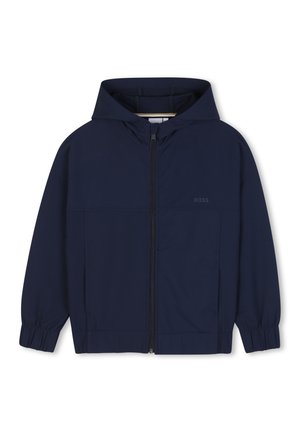 Sweat zippé - bleu cargo